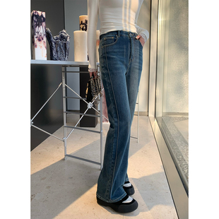 超好驾驭 喇叭牛仔裤 肉肉腿友好巨显瘦 一条微宽松 修容神牛