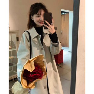 返场～私藏古着风衣分享 厚实挺括又法又韩 永不过时的娃娃领