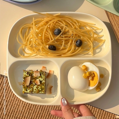 餐盘分格大人大容量加深陶瓷211减脂餐盘分格减肥专用控食分格盘