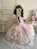 300-pound large Lolita Lolita sweet style doll cute style jsk princess dress bow dress thumbnail 5