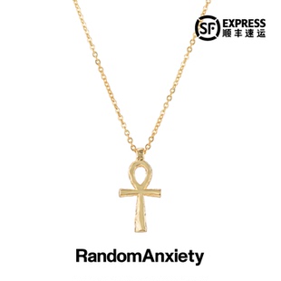 随机焦虑RA「THE ANKH」安卡吊坠项链  欧美街头潮流首饰