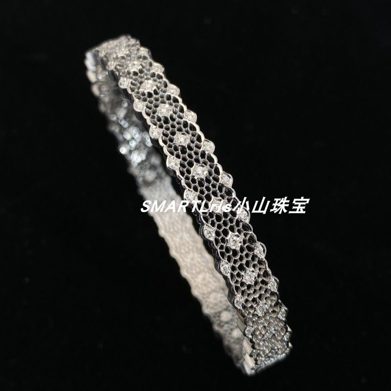 SMARTLris小山珠宝18k金天然钻意大利雕金拉丝珠罗莎蕾丝工艺手镯,珠宝/钻石/翡翠,手饰,淘宝优惠券,粉丝福利购,淘宝优惠卷