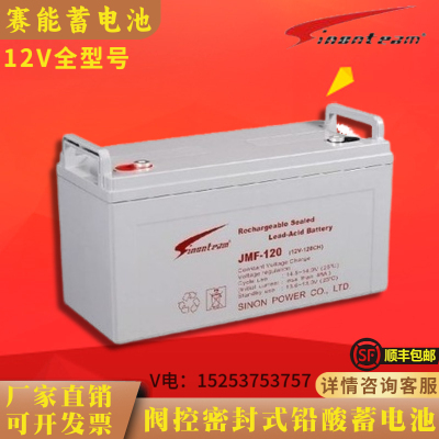 Sinonteam赛能蓄电池SN12V120AH100AH65AH38AH24AH/EPS/UPS/机房/