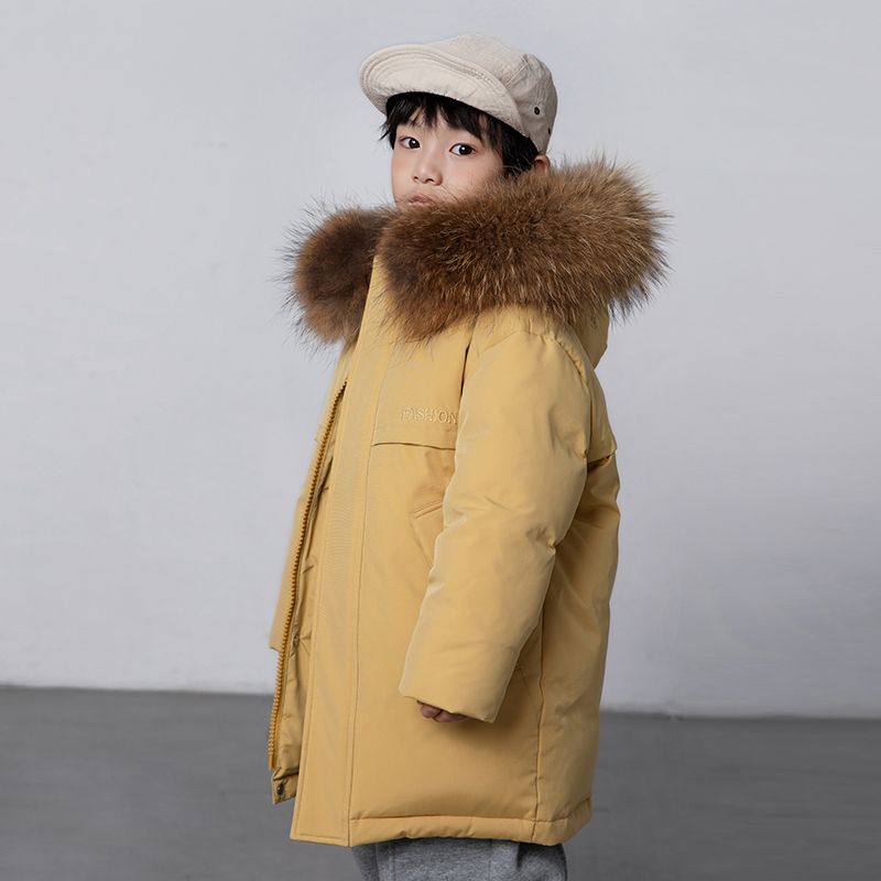 儿童羽绒服2025白鸭绒丝新款中长款男女中童时尚韩版潮外套休闲,童装/婴儿装/亲子装,羽绒服,淘宝优惠券,粉丝福利购,淘宝优惠卷