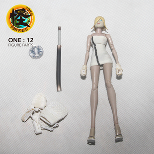 3a toys 6寸1:12 TQ明日后公主  白色女偶 非1:6  isobelle巴喳妹