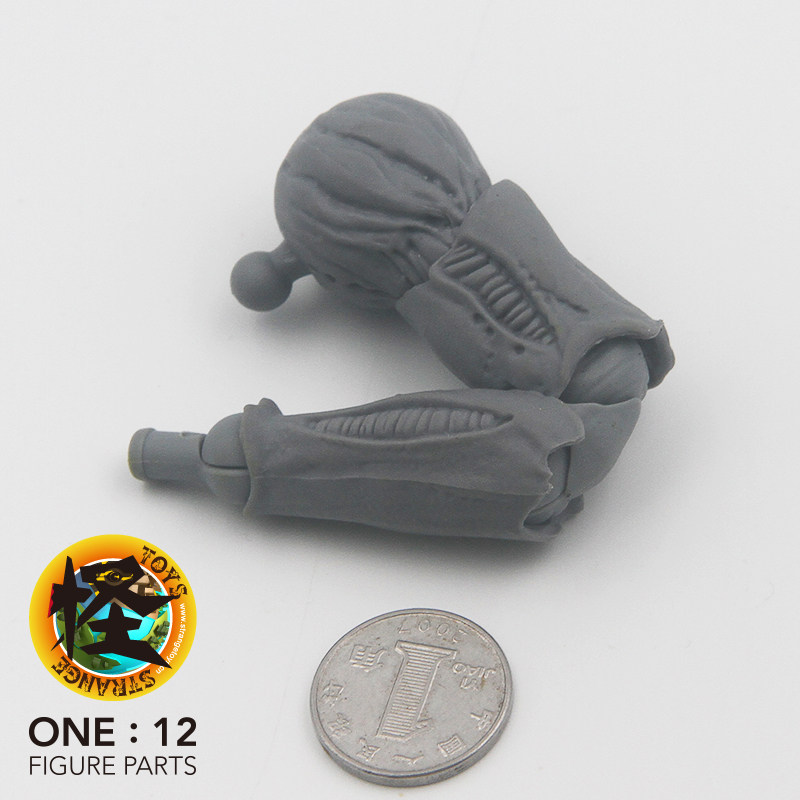 6寸人偶 手臂灰模 关节可动 麦克法兰 neca shf  3atoy hottoys