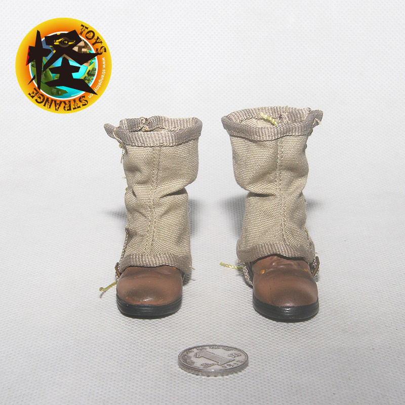 威龙DRAGON DML 12寸1:6兵人 二战美军 靴子鞋子散件 非DID SS HT