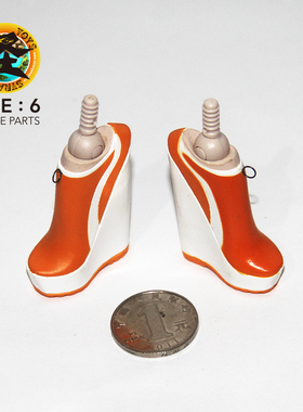 3a toys 12寸1:6 巴喳妹 isobelle tq女偶  橙色 靴子散件 非tk