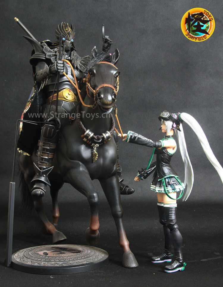 【收藏展示】MORE TOYS 1/6 12寸乙羽鸦 karas&百合音 龙之子