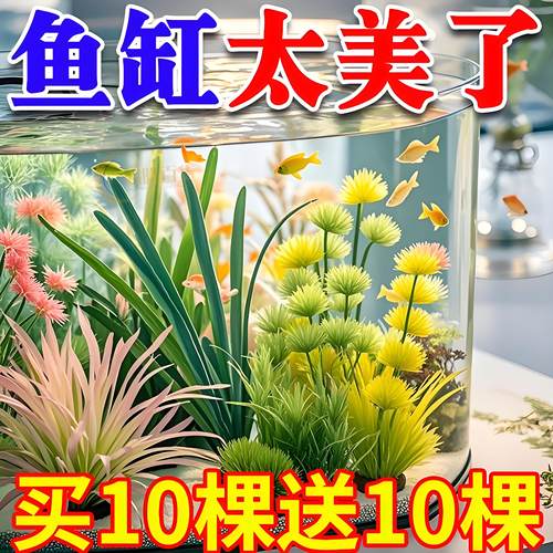 鱼缸装饰仿真水草水族缸造景摆件