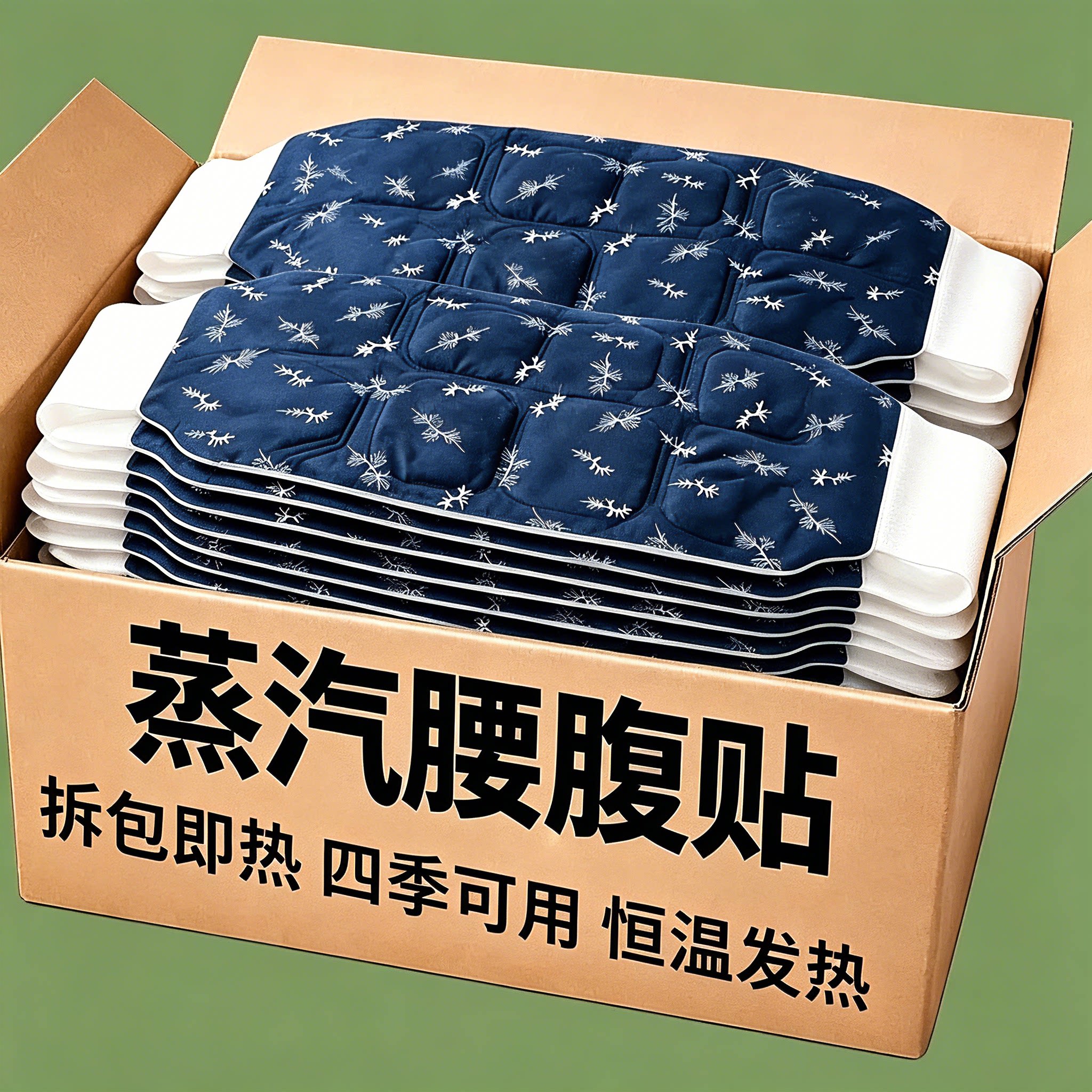 艾草自发热暖宫暖腰热敷贴