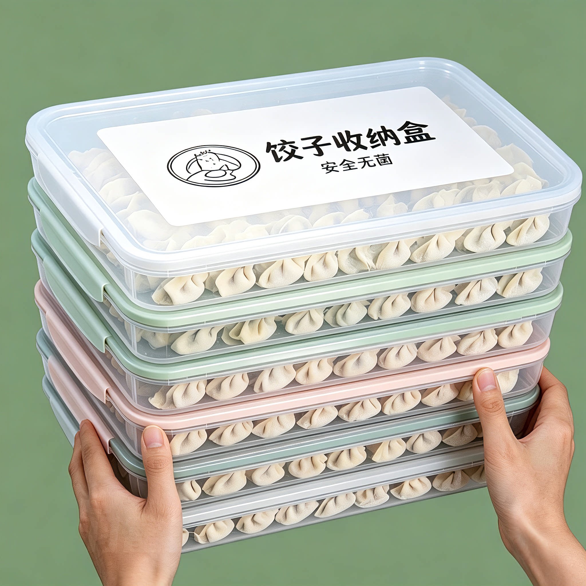 食品级速冻保鲜饺子馄饨盒