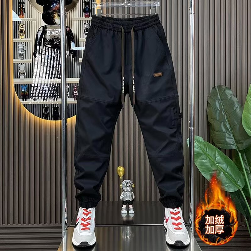 潮流冲锋裤男士秋冬新款