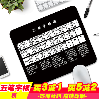 小号办公快捷键书桌垫