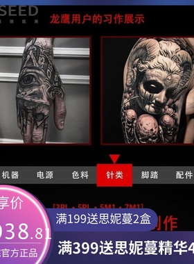 龙鹰纹身器材笔机套装DRAGONHAWKTATTOO夏安入魂笔机MASTk2笔机