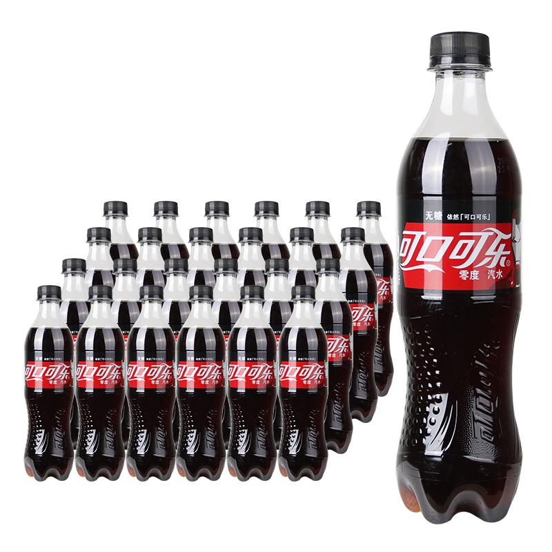 ¿É¿Ú¿ÉÀÖ Áã¶ÈÎÞÌÇ¿ÉÀÖÆûË®ÒûÁÏ500ml 24Æ¿ÕûÏä¶àÊ¡°üÓÊ