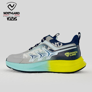 NORTHLAND运动鞋2025秋新款男童网面透气轻量软底防滑休闲跑步鞋