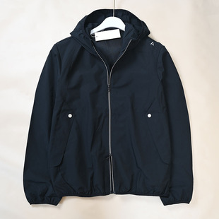 春秋新款男士连帽健身飞行员夹克薄款长袖外套