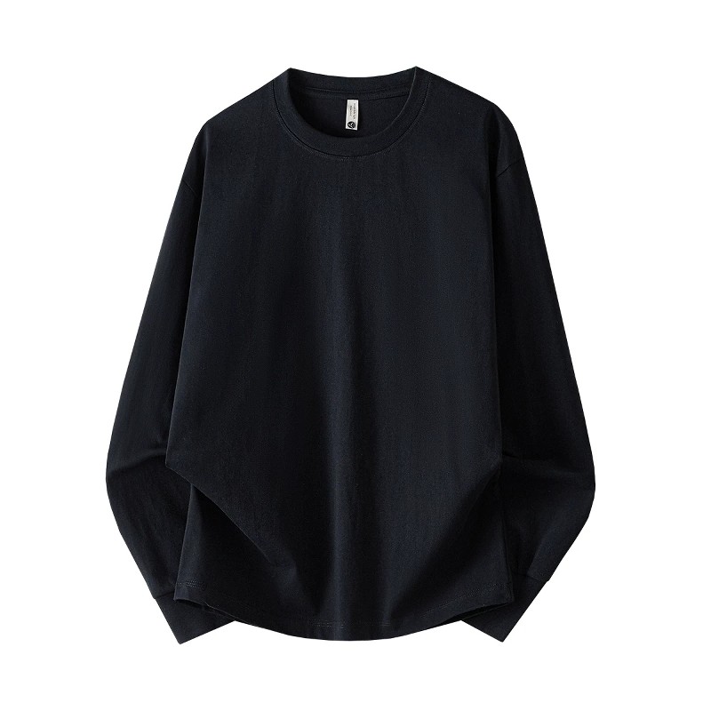 特大码cleanfi重磅长袖T恤男女秋季纯棉打底衫美式复古小领口卫衣,女装/女士精品,T恤,淘宝优惠券,粉丝福利购,淘宝优惠卷