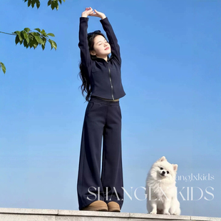 女童早秋薄款洋气套装青少年女装学生初中生搭配2026新款秋季童装