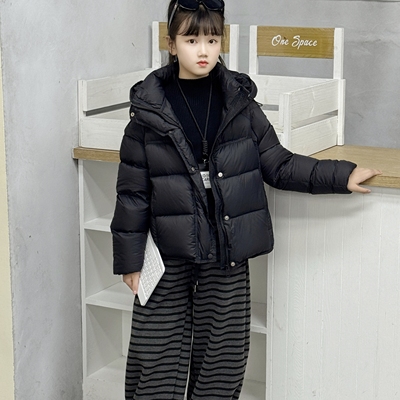 女童云朵泡芙50短款羽绒服