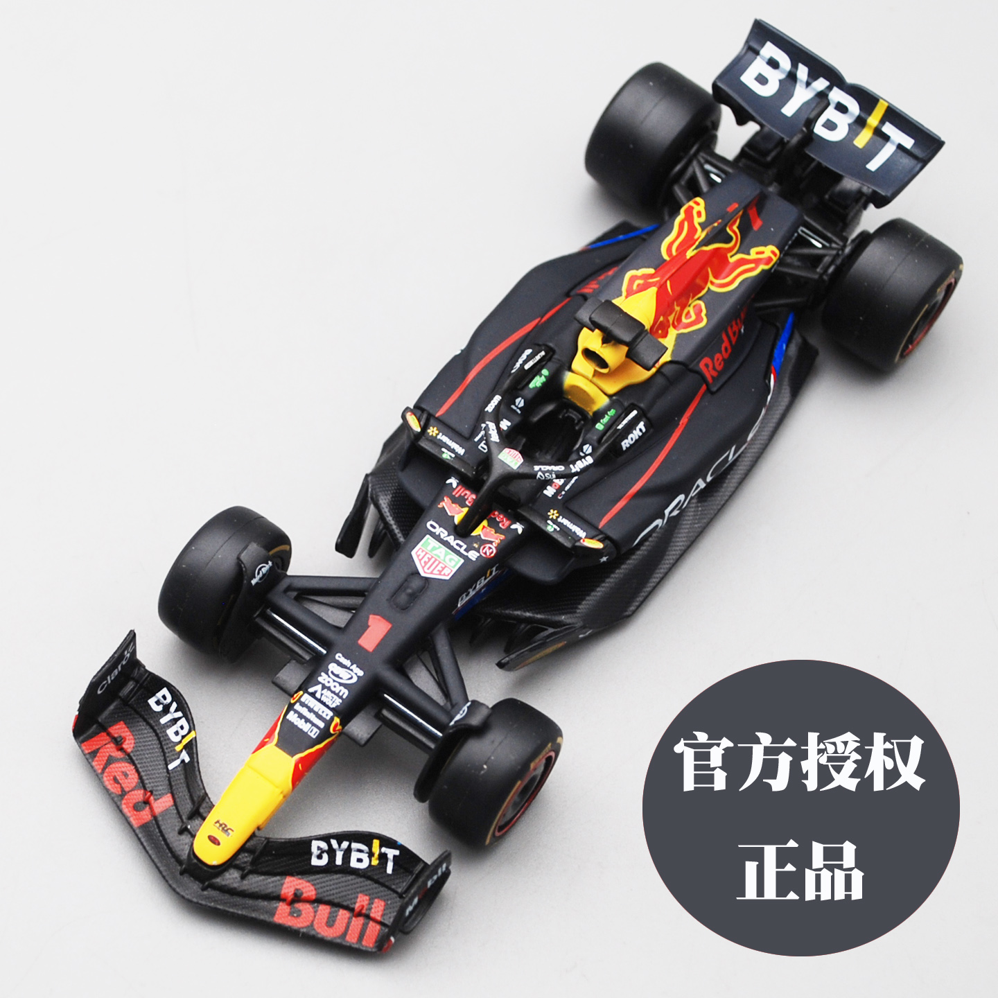比美高143红牛F1赛车模型