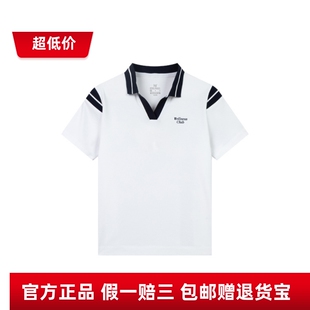 361度女装 休闲舒适翻领上衣多款 短袖 新款 T恤25夏季 商场同款