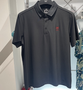 商场同款361°男式25夏纯色运动POLO衫透气新品翻领短袖T恤多款