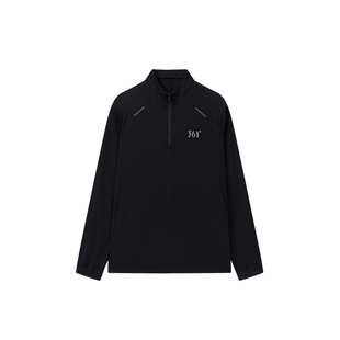 卫衣多款 361度男款 休闲舒适百搭立领长T恤翻领长袖 新款 25秋季