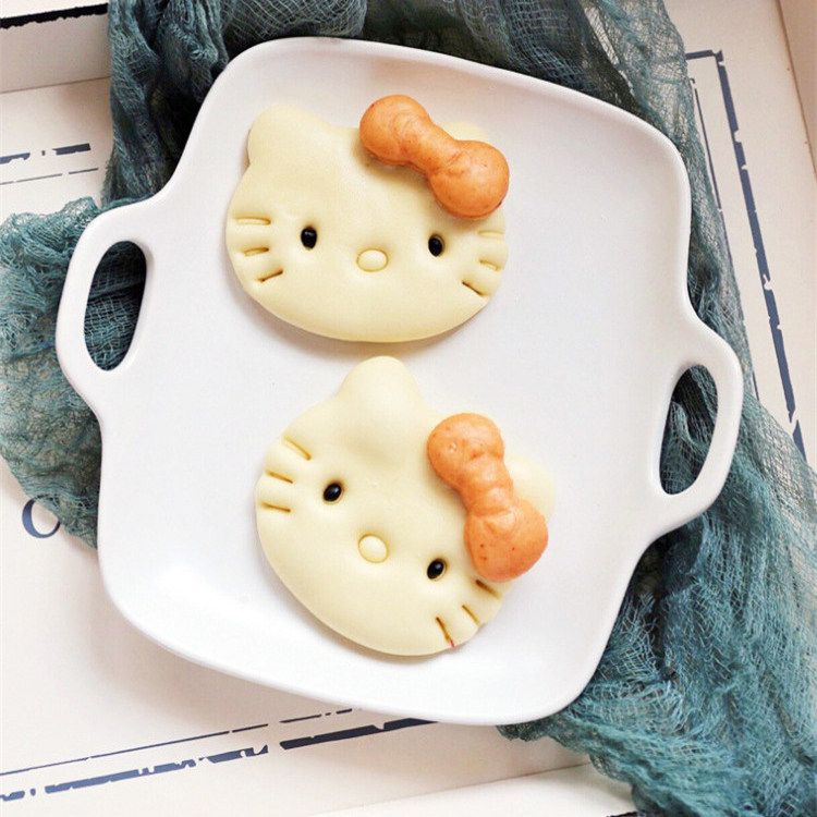 卡通包馒头模具小猫小动物面食花样饼干造型蒸馍造型创意面点工具