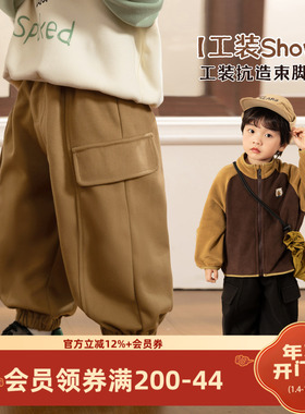 小O爸男婴童【工装SHow】冬日酷盖一定会拥有的一条裤子~