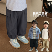 春夏季 裤 2025新款 春装 陈大猪男婴童 子婴儿休闲长裤 男宝宝工装
