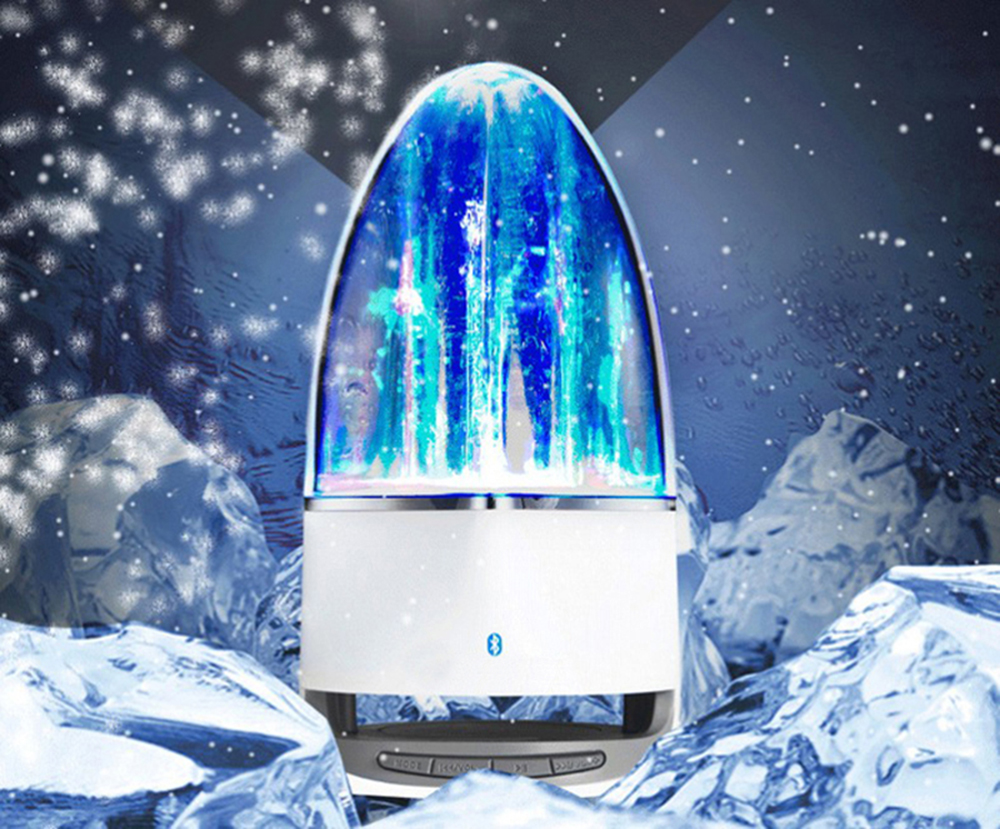 LED Music Fountain Water Dance Bluetooth Speaker Audio