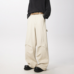 抖音直播秋冬美式褶邹高街宽松工装休闲裤511A-K06-P45特控88，男装工装外套，电商基地B273-1