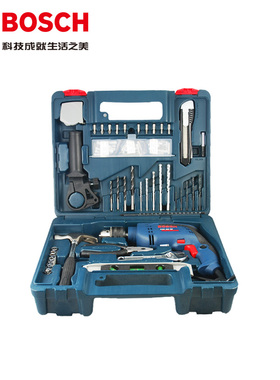 博世GSB600RE13冲击钻多功能手电钻电动工具家用套装小电锤士电钻