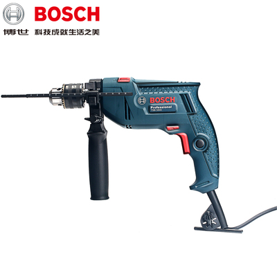 博世GWS5505500家用手电钻冲击钻TSB1300新升级款多功能手枪钻