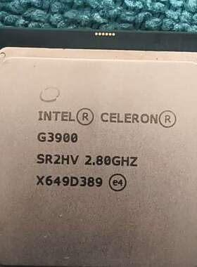 适用英特尔赛扬G3900 CPU，2.80GHz双核处理器，11议价