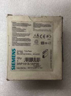 适用时间继电器，3RP1513-1AP30，议价