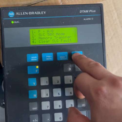 适用 DTAM plus控制器，一个功能正常，一个通电议价