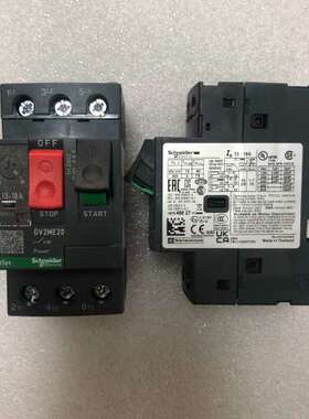 适用GV2ME20 进口电动机热磁断路器 新款黑色议价