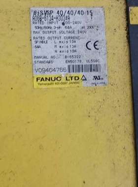 议价发那克BiSVSP40/40/40一15功能正常议价