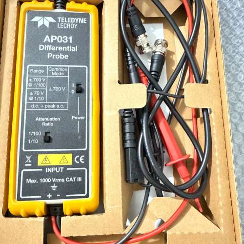 适用LeCroy力科 AP031   高压差分探头。功能议价