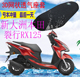 适用新大洲本田裂行RX125踏板摩托车坐垫套加厚网状防晒座套 包邮