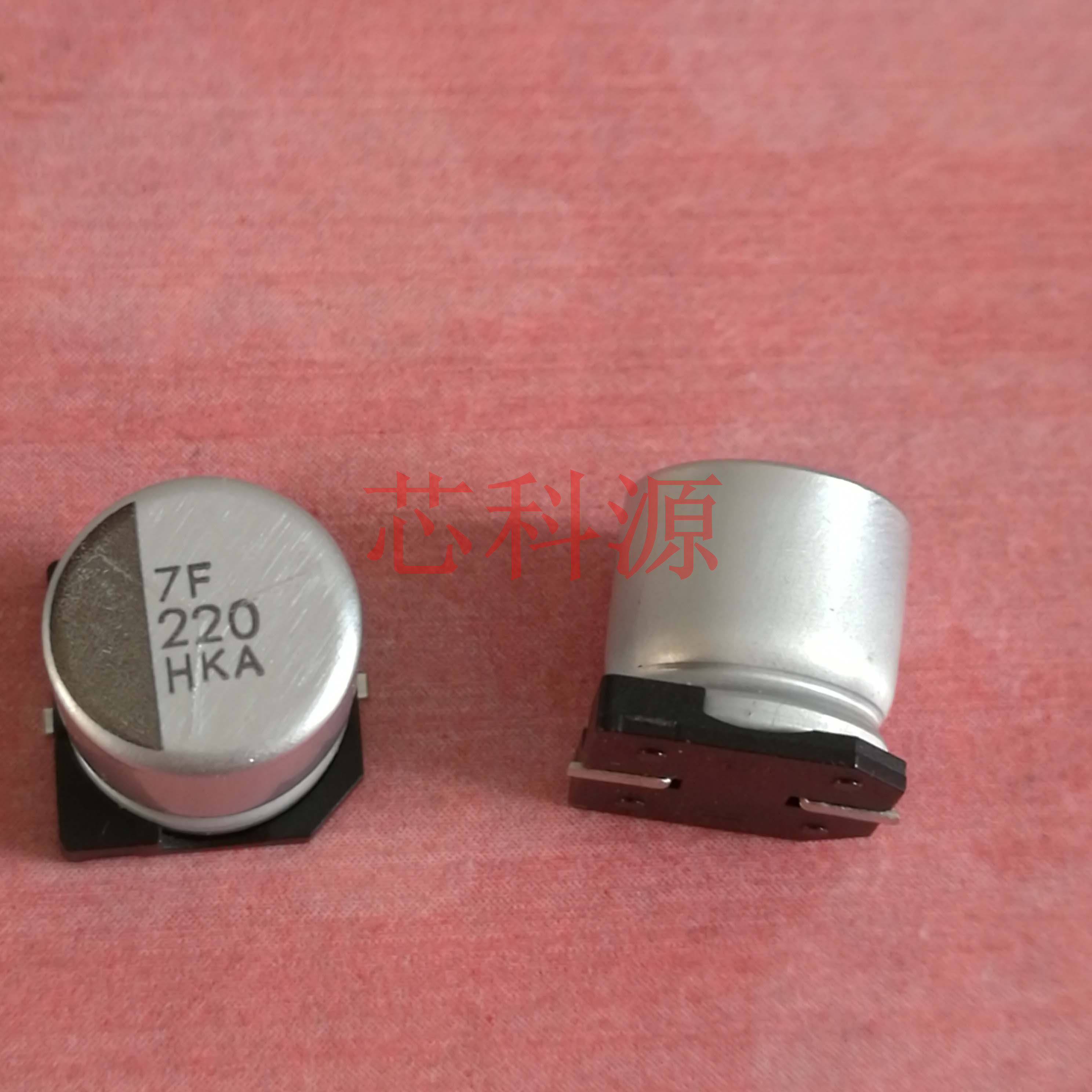 EMKA500ADA221MJA0G 50V220UF 黑金刚高频 贴片铝电解电容 10x10