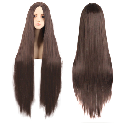 潼漫高温丝100CM深棕色cos假发