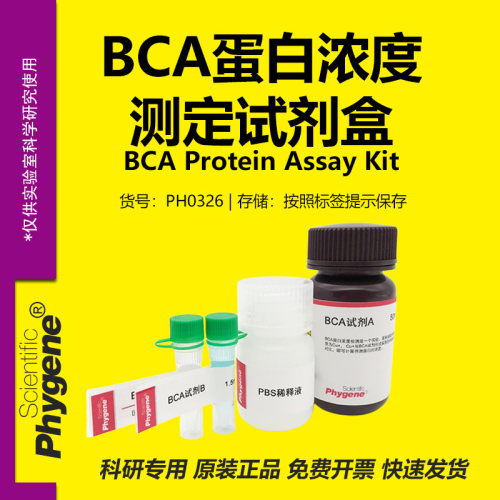 BCA蛋白浓度测定试剂盒