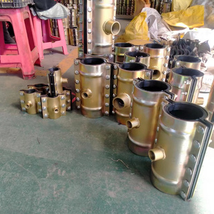 加长分水三通抢修节增接口管道分流专用三通管道分流专用哈夫节