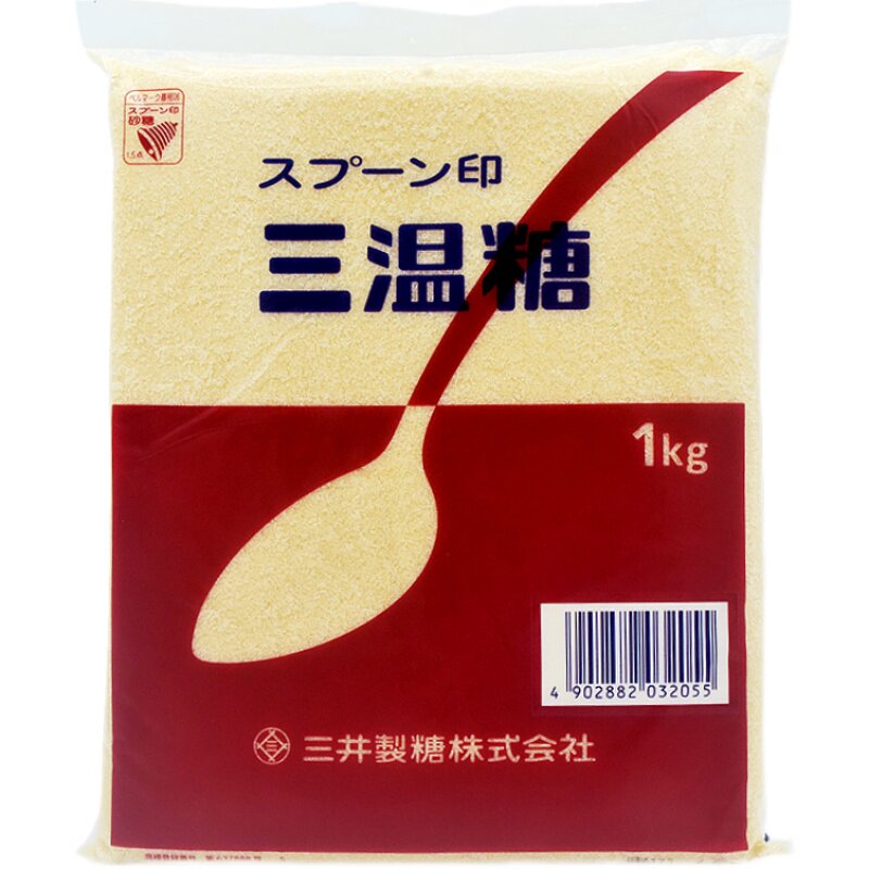 上海现货日本原装三井三温糖幼砂糖家用白砂糖1KG点心料理DIY烘焙