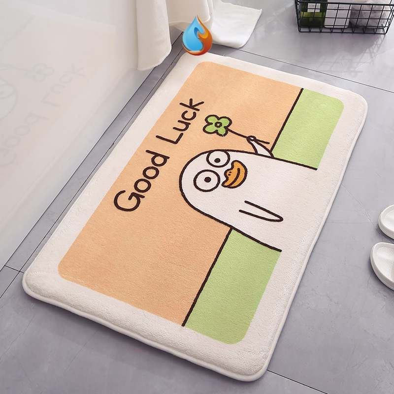 浴室吸水防滑垫仿羊绒
