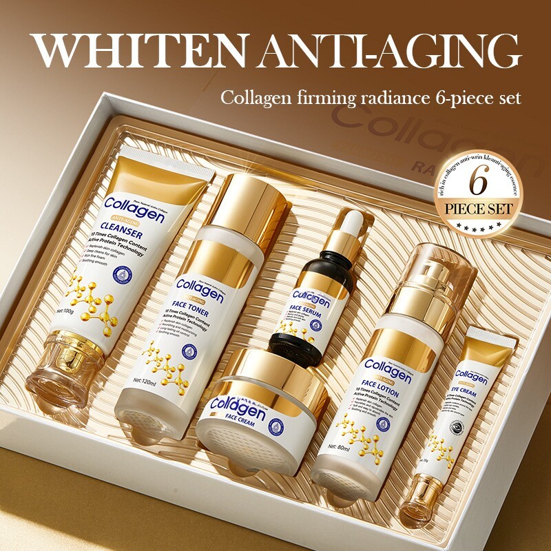 骨胶原六件套Collagen Set Facial Moisturiz Toner Lotion set